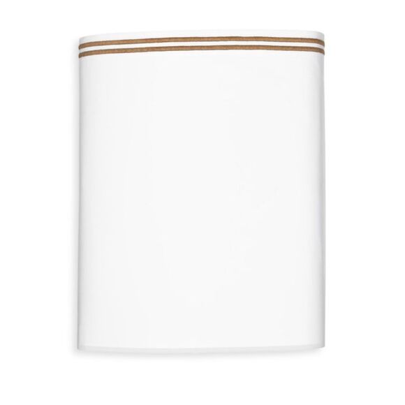 COPY - HUDSON PARK COLLECTION Italian Percale King Flat Sheet Color:white/Champ… - Picture 1 of 7